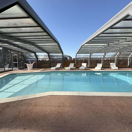 House - 6 Pers, Piscine Et Wifi - Fr-1-875-5 Chalet Saint-Pair-sur-Mer